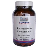 Healthy Aging Nutraceuticals L-arginine & L-ornithine Vegeta