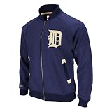 MLB Detroit Tigers Intrasquad Track Jacket Mitchell Ness Cooperstown Mens XLG