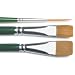 Plaid One Stroke Brush Set, Number 2 Script, Number 12 Flat, 3/4-Inch Flat