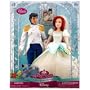 Disney Princess Once Upon a Wedding Eric and Ariel Doll Set -- 2-pc.
