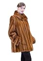Mink Coat Jacket - Golden Dyed Mink Jacket