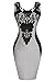 Zeagoo Women's Summer Sexy Stretch Ruched Sundress Fold Bodycon Midi Tank Dress,Gray,Small