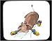 Decorated Mouse Pad with cow, sport, collapsing, exhausted, shoe, animal