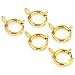 5 Pocket Watch Fobs Gold Plated Connectors Parts 12mm