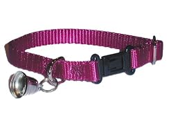Sandia Pet Products Raspberry Ferret Collar with Bell - adjustable 4 to 8 inches