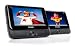 Nextbase NB48AC Twin 7-inch Portable DVD Players with Car Mounts and Power Cable