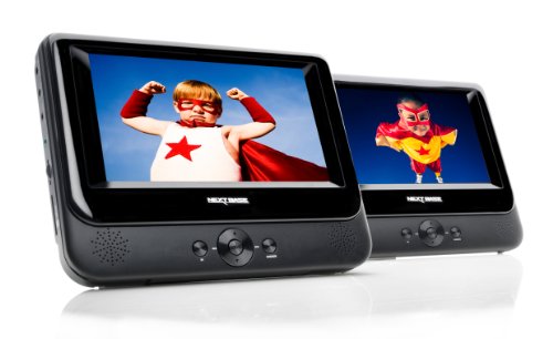 Nextbase NB48AC Tragbarer DVD Player 17,8 cm (7 Zoll) mit 2 Playern inkl. Auto-Halterungen Preisvergleich