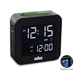 Braun BNC008 Digital Travel Alarm Clock