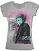 James Dean NEW YORK 1955 Classic Movie Star Role Model Juniors Heather Grey T-shirt Image