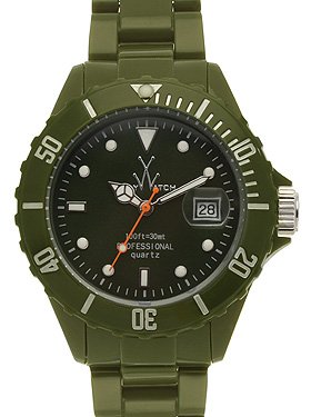Plasteramic Watch Collection - Army Green