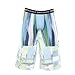 Dry Dudz Men's Compression Quick Dry Shorts Aqua