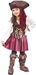 Child's Toddler High Seas Girls Pirate Costume (34T)