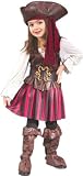 Child's Toddler High Seas Girls Pirate Costume (34T)