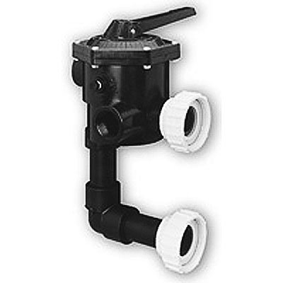 ABS 6-POSITION VALVE WITH UNION CONNECTIONS - 18201-0200