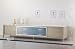 41tKxVrwgiL. SL75  Lexington Low Profile TV Stand Contemporary Entertainment Center for Plasma / LCD or Wide Screen TVs in Light Oak