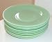 8 New Jadite Green Glass Restaurant Style 8.25