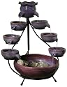 Smart Solar/STI 24880R01 Java Duo Solar Powered Cascade Fountain. Lilac
