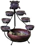 Smart Solar/STI 24880R01 Java Duo Solar Powered Cascade Fountain. Lilac