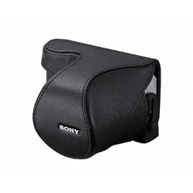 Sony LCSEML2A Alpha Case Snout (for E 18-55mm F3.5-5.6 OSS) for NEX Camera Case and attached Lens