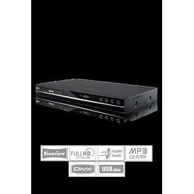LG DRT389H Digital DVD Recorder & Player 1080p Full HD Up-Scaling with Freeview and DivX MP3 modes