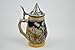 0.6 Liter | OktoberfestHaus Oktoberfest Mugs German Beer Festival Scene Tankard Ceramic Beer Stein Beer Lovers Gifts With Lid Jarras Para Beber Cerveza