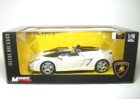 Childrens Toyshop  Toys : 1:18 Scale Lamborghini Concept S 2005 Diecast Model Car