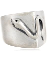 Satya Jewelry "Serpent" Silver Transformation Ring