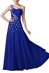Natural   Waistline Cocktail One Shoulder Beaded Chiffon Sweetheart Evening Dress/Homecoming Dress/Prom Dress 