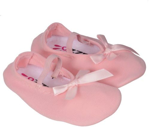 Sallazzo Baby Satin Bow All Dolled Up Slipper Shoe Cherry Pink Medium