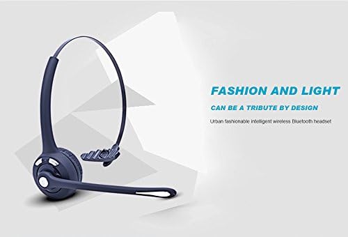 Levn Overhead Headset Microphone Noise Cancalling Wireless Bluetooth Heaphone/13 Hours Talk Time/sony Ps3 Gaming Supported M6