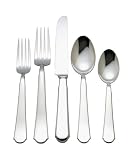 Thomas O'Brien Trefor 45 Piece 18/10 Stainless Steel Flatware Set with Caddy, Service for 8