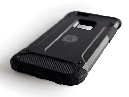 iPhone 6 6S Case, Renegade Cases Rugged Armor Series - Black Hard Durable Protective Shell