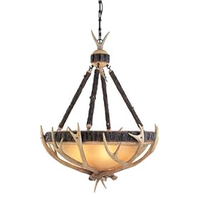 Monte Carlo GL5PTWI 5-Light Pendant Ceiling Fixture, Weathered Iron by Monte Carlo