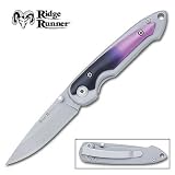 Ridge Runner Knife Lunar Folder Purple