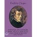 Fantasy in F Minor, Barcarolle, Berceuse and Other Works for Solo Piano (Dover Music for Piano)