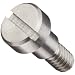 416 Stainless Steel Shoulder Screw, Slotted Drive
