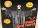 Animated 4' Shaking Grim Reaper Halloween Skeleton Monster Image