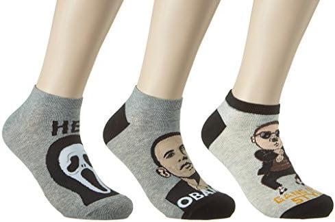 GiveOrange Socks Famous Character Ankle Socks Set (3 Pack)