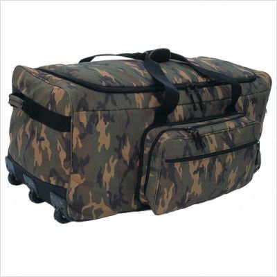 Camouflage Wheeled Gear Bag