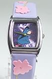 Disney Eeyore Girls / Ladies Watch (Lilac Face with Light Blue Leather Strap) MC1701