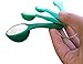 Ombre Measuring Spoons (Set of 4) Made of Flexible, Durable, BPA-Free Silicone