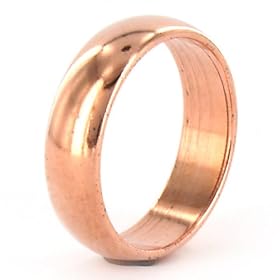 6mm Solid Copper Ring: West Coast Jewelry: Jewelry