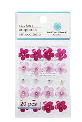 Martha Stewart Crafts Embellishments, Vintage Acrylic Flowers