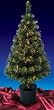 4' Pre-Lit Color Changing Fiber Optic Artificial Christmas Tree - Multi Lights
