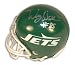 Autographed Wesley Walker New York Jets Mini Helmet