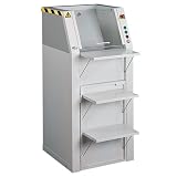 20453 High Capacity Shredder, Cross Cut, 17 Throat, 65-85 Sheet Capacity Shredder, Gray