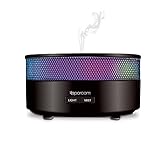 SpaRoom Aromamist Ultrasonic Essential Oil Diffuser and Mister Black, 1.3 Pound