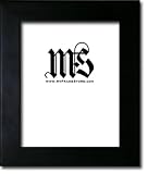 Frame for Picture Photo Diploma or Poster, Black, style #634