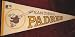 1969 San Diego Padres MLB Baseball Banner Pennant Flag