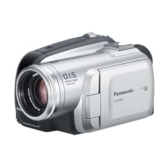 Panasonic NV-GS80 EG S Camcorder (miniDV, 32-fach opt. Zoom, 6,9 cm (2,7 Zoll) Display, Bildstabilisator) silber